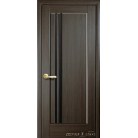 Деллита грей ПО черное стекло ПВХ DeLuxe Новый Стиль