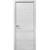 Elegance Arcobaleno Ясень белоснежный стекло белое Папа Карло