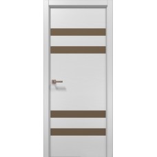 Elegance Sento Ясень белоснежный стекло мокко Папа Карло