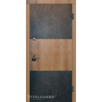 Vega сосна монблан, рокси антрацит серый SteelGuard