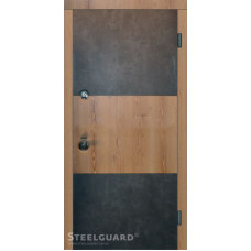 Vega сосна монблан, рокси антрацит серый SteelGuard