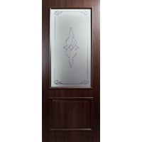 Вилла P1 каштан ПВХ DeLuxe Новый Стиль